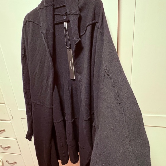 Rundholz knit coat sweater with pockets - Picture 2 of 10